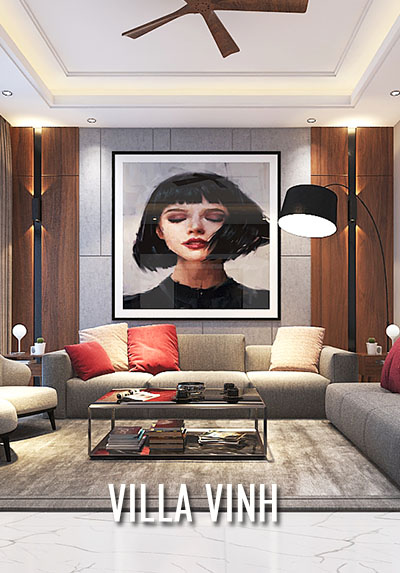  Thiết kế biệt thự tại thành phố Vinh, Nghệ An hiện đại