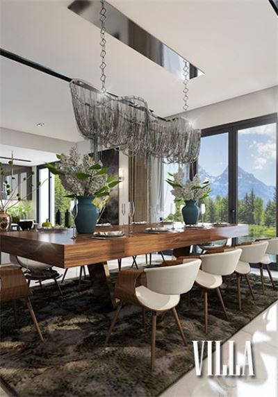 Mẫu thiết kế nội thất biệt thự hiện đại cao cấp