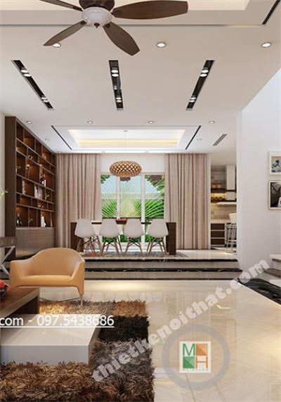 Mẫu thiết kế biệt thự hiện đại HUYNDAI HILLSTATE - Anh Hà