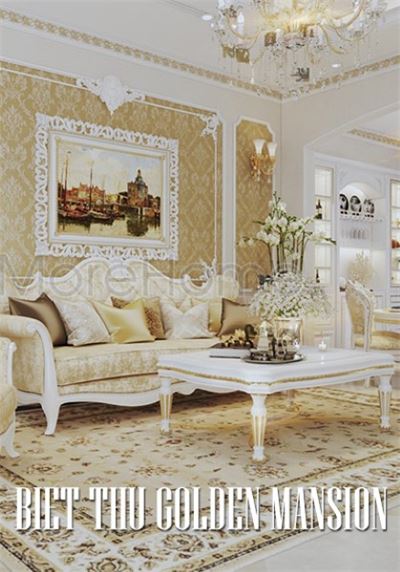 Mẫu thiết kế biệt thự tân cổ điển Golden Mansion Phổ Quang