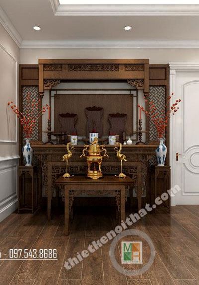 Mẫu thiết kế nội thất biệt thự Vinhomes Riverside cao cấp - Vincom Village tân cổ điển sang trọng