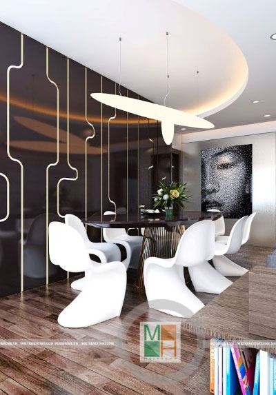 Mẫu thiết kế nội thất biệt thự Ciputra hiện đại- Anh Tài