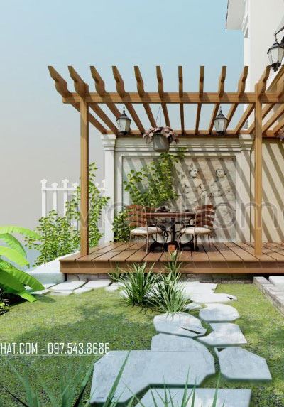 Mẫu thiết kế biệt thự VINHOMES RIVERSIDE - HS0711 - Anh Tuấn