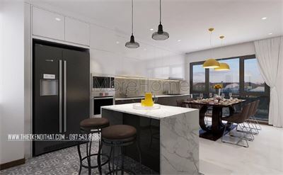 Những mẫu nội ngoại thất biệt thự tại Hà Nội ấn tượng